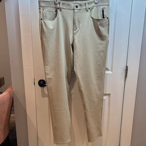 Fourlaps Men's Tan Chinos